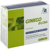 Avitale GmbH GINKGO 100 mg Kapseln+B1+C+E Kapseln, 192 St.