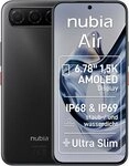 Nubia Air 256GB Smartphone (17,2 cm/6,78 Zoll, 256 GB Speicherplatz, 50 MP Kamera)