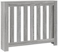 vidaXL Heizk&ouml;rper Heizk&ouml;rperverkleidung Grau Sonoma 104x20x82 cm Holzwerkstoff