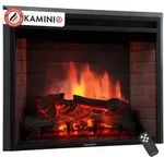 KAMINIO Elektrokamin LUCA, Elektrischer Kamin mit 3D-Flammeneffekt in 12 Farben,