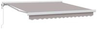 vidaXL Markise 300 x 250 x 165 cm Automatische Ausziehbare Markise Hellgrau...