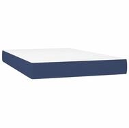 Boxspringmatratze Taschenfederkernmatratze Mittel Blau 120x200x20 cm Stoff,...