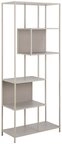 ACTONA GROUP B&uuml;cherregal Seaford, Regal, Standregal, Raumteiler, Regal, grau,