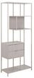 ACTONA GROUP Regal Seaford, Standregal, Regal, Raumteiler, schwarzer...