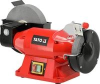 Yato Doppelschleifer Tischschleifmaschine Trocken/Tass 520W (150x32mm+200x20mm)