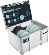 FESTOOL Sortimentskasten Festool Schleifmittel-Systainer&sup3; Granat Net D150 GR...