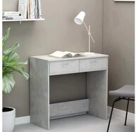 vidaXL Schreibtisch, B&uuml;rotisch Computertisch Betongrau 80x40x75 cm...