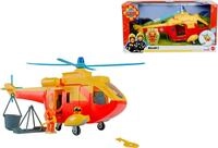 SIMBA Spielzeug-Hubschrauber Feurwehrmann Sam, Wallaby II Update, mit Licht und...
