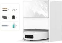 Dreame Saugroboter mit Wischfunktion Aqua10 Ultra Track Complete White, 650 W, mit