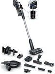 BOSCH Akku-Stielstaubsauger BTS942WQC, beutellos, LED-Licht, HEPA-Filtersystem,