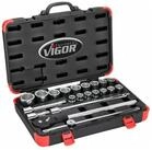 VIGOR Steckschl&uuml;ssel VIGOR Innenvierkant Antrieb 20 = 3/4 Zoll...