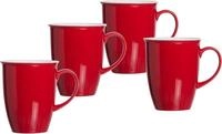 Ritzenhoff & Breker Becher Doppio, 4-tlg., Porzellan, 4-teilig