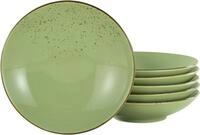 CreaTable Suppenteller Essteller NATURE COLLECTION, (6 St), Teller Set f&uuml;r 6