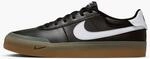 Sneaker NIKE SPORTSWEAR "COURT SHOT", Herren, Gr. 43, schwarz (schwarz, wei&szlig;, gum