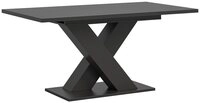 xonox.home Esstisch Esstisch Motion, ausziehbar, X-Fu&szlig;gestell, grau, 150(190)x90,