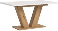 xonox.home Esstisch Esstisch Motion, ausziehbar, V-Fu&szlig;gestell, Artisan Eiche /