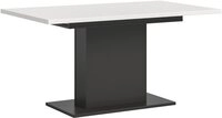xonox.home Esstisch Esstisch Motion, ausziehbar, S&auml;ulen-Fu&szlig;gestell, wei&szlig; /...