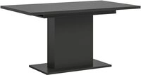 xonox.home Esstisch Esstisch Motion, ausziehbar, S&auml;ulen-Fu&szlig;gestell, grau,