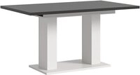 xonox.home Esstisch Esstisch Motion, ausziehbar, Doppels&auml;ulen-Fu&szlig;gestell, wei&szlig; /