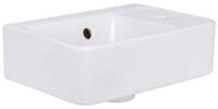 hansgrohe Waschbecken Xanuia Q in 36x25 oder 45x34 cm Wei&szlig; gl&auml;nzend mit...