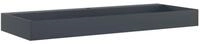 vidaXL Waschbecken Waschbecken 120x46x11 cm Mineralguss/Marmorguss Anthrazit