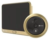 EZVIZ Smart Home T&uuml;rklingel DP2C gold (Drahtlose T&uuml;rspion)