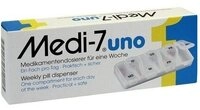 Medi-7 Pillendose MEDI 7 uno Medikamentendosierer f&uuml;r 7 Tage wei&szlig; 1St