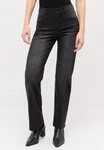 ANGELS Stretch-Jeans weite Passform, aus Baumwollmischung, mit Metallrei&szlig;verschluss