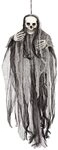 Widmann S.r.l. Kost&uuml;m Sensenmann Skelett Halloween-Deko schwarz-grau 90cm