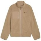PUMA Fleecejacke Puma Herren Fleecejacke Reversible Hybrid Sherpa Jacket 688371