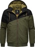 Ragwear Winterjacke Wings stylische Herren Outdoorjacke mit gro&szlig;er Kapuze