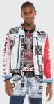 Cipo & Baxx Jeansjacke Jacke mit vielen Details
