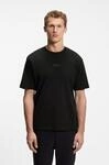T-Shirt BOSS GREEN "Tee 10 Relaxed Fit", Herren, Gr. M, schwarz (schwarz001), Single