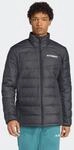 Outdoorjacke ADIDAS TERREX "MULTI LIGHT DOWN CLIMAWARM", Herren, Gr. M, schwarz,