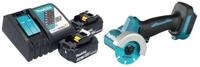 Makita Winkelschleifer DMC 300 RM 18 V 76 mm Brushless + 2x Akku 4,0 Ah + Ladeger&auml;t