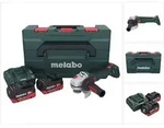 metabo Akku-Winkelschleifer WB 18 LT BL 11-125 Quick 18 V 125 mm Brushless + 2x...
