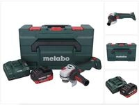metabo Akku-Winkelschleifer WB 18 LT BL 11-125 Quick 18 V 125 mm Brushless + 1x...