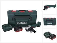 metabo Winkelschleifer W 18 L 9-125 Akku Winkelschleifer 18 V 125 mm + 1x Akku 8,0 Ah