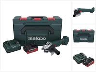 metabo Winkelschleifer W 18 L 9-125 Akku Winkelschleifer 18 V 125 mm + 1x Akku 5,5 Ah