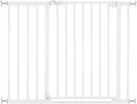Hauck T&uuml;rschutzgitter Clear Step Set 2 inklusive Verl&auml;ngerung 21 cm, White,...