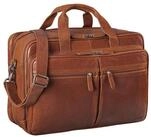 STILORD Laptoptasche "Gigantus" XXL Aktentasche Leder Laptoptasche 17 - 19 Zoll