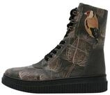 DOGO Future High Top Boots Believe In Your Wings Damen Stiefeletten, Schn&uuml;rboots