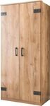 Wimex Kleiderschrank Liverpool, Made in Germany Industrial Look, 90x58x199cm,...