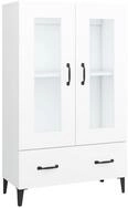 vidaXL Highboard NA Highboard Wei&szlig; 70x31x115 cm Spanplatte Anrichte Kommode...