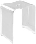 Ridder Dusch- und Badhocker TRENDY Badhocker 40x48x27,5cm, transparent,