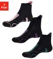 LASCANA ACTIVE Wandersocken Damen Kurzsocken f&uuml;r Laufen Wandern gepolsterte...