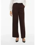 Vila 5-Pocket-Hose VIVARONE HW WIDE PANT - NOOS 196326 Coffee Bean