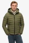 Superdry Steppjacke HOODED FUJI PADDED JACKET Slim Fit, aus Polyester, mit