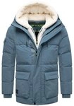 Stone Harbour Winterjacke Lauroo XX urbane Herren Steppjacke mit kuscheligem