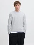 Jack & Jones Strickpullover JJEPERFECT WOOL KNIT CREW NECK SN
